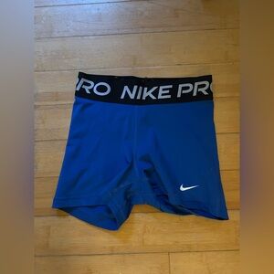 Nike Blue Performance Shorts
